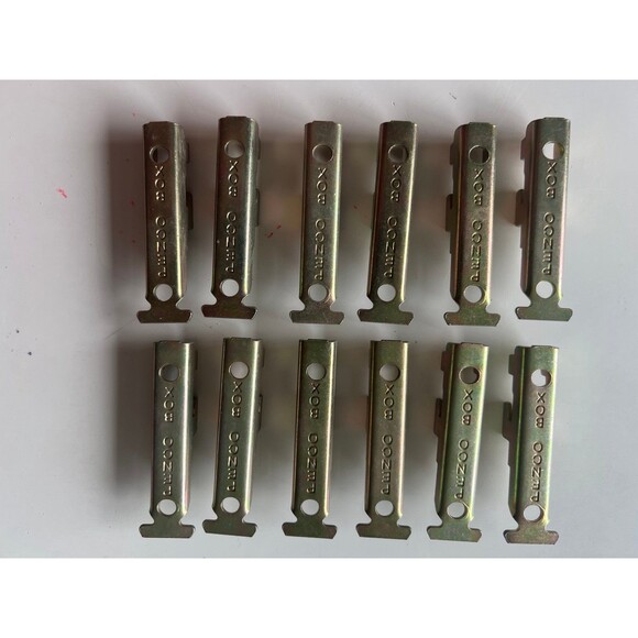 12 Shelf Clips Fasteners for Commercial Storage Shelving Systems by Penco Box - Picture 1 of 5